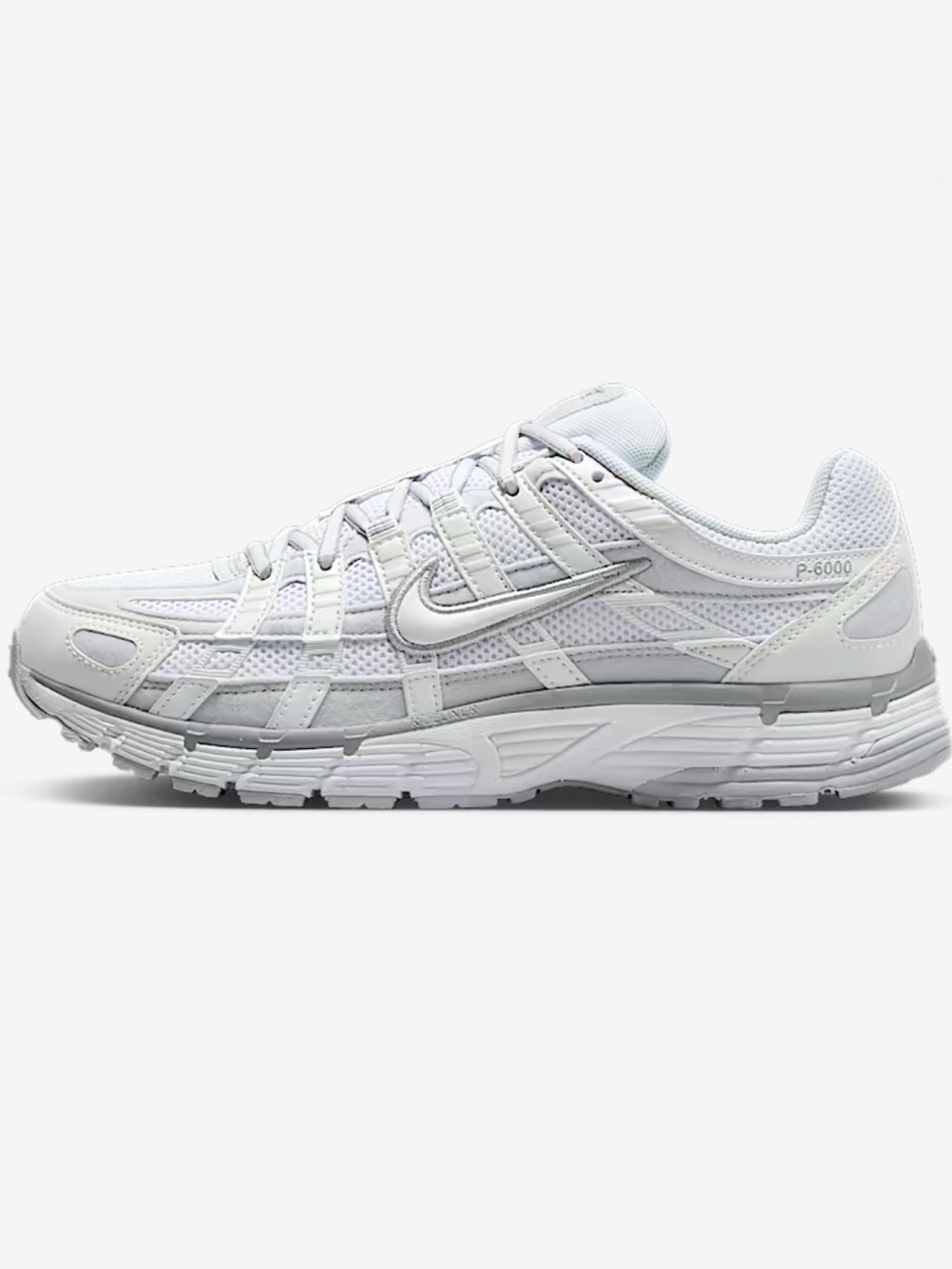 Nike Women’s White/Gray P-6000 Athletic Shoe -Size 9